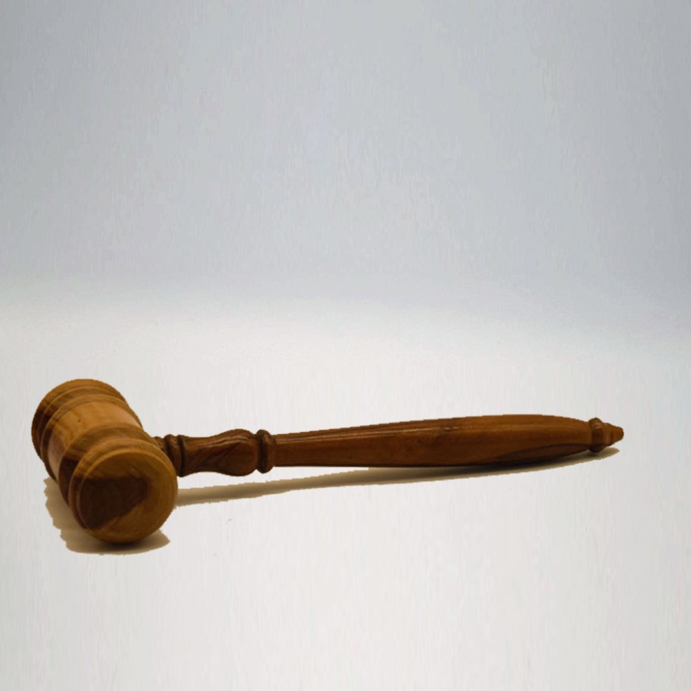 Klassieke meerkleurige voorzittershamer (collectors item)